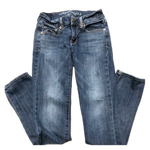 American Eagle Skinny Stretch Jeans. Size00